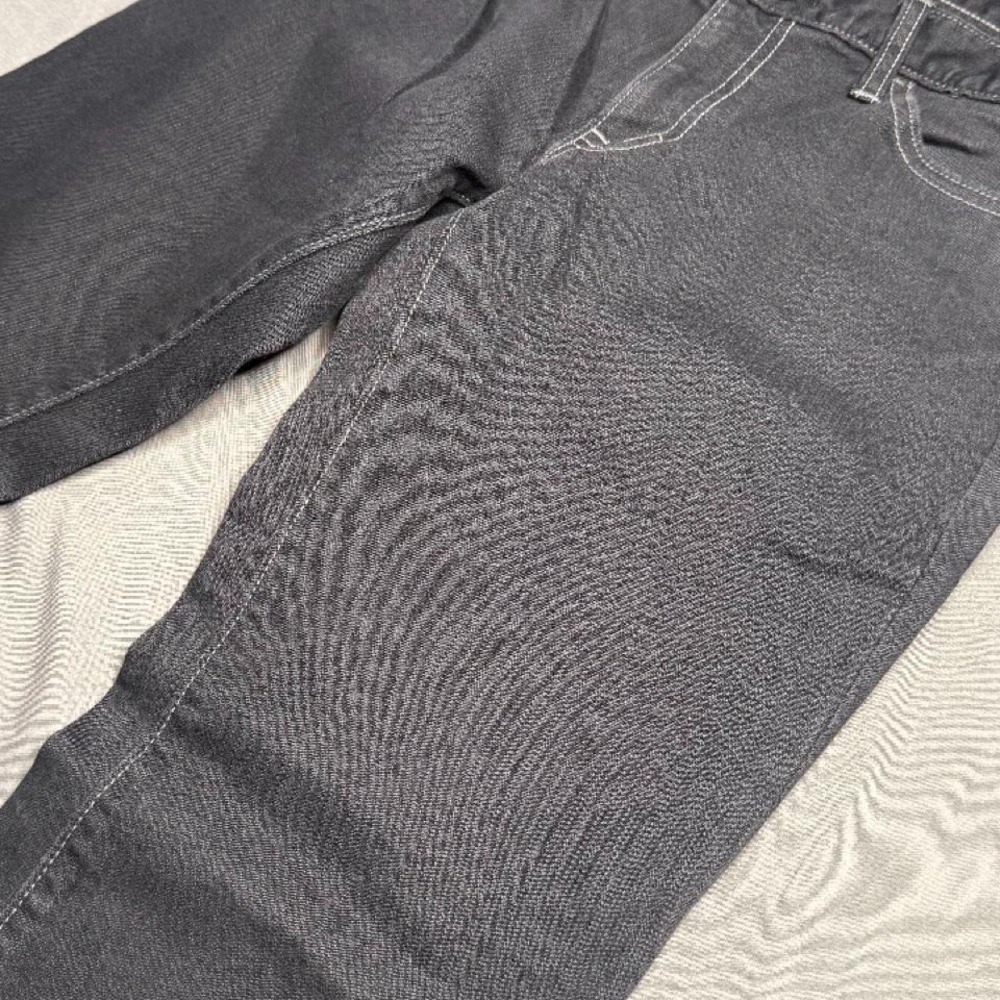 Y2K GAP Long and Lean Stretch Denim Black Flare Jeans, Size 4 - Picture 6 of 8